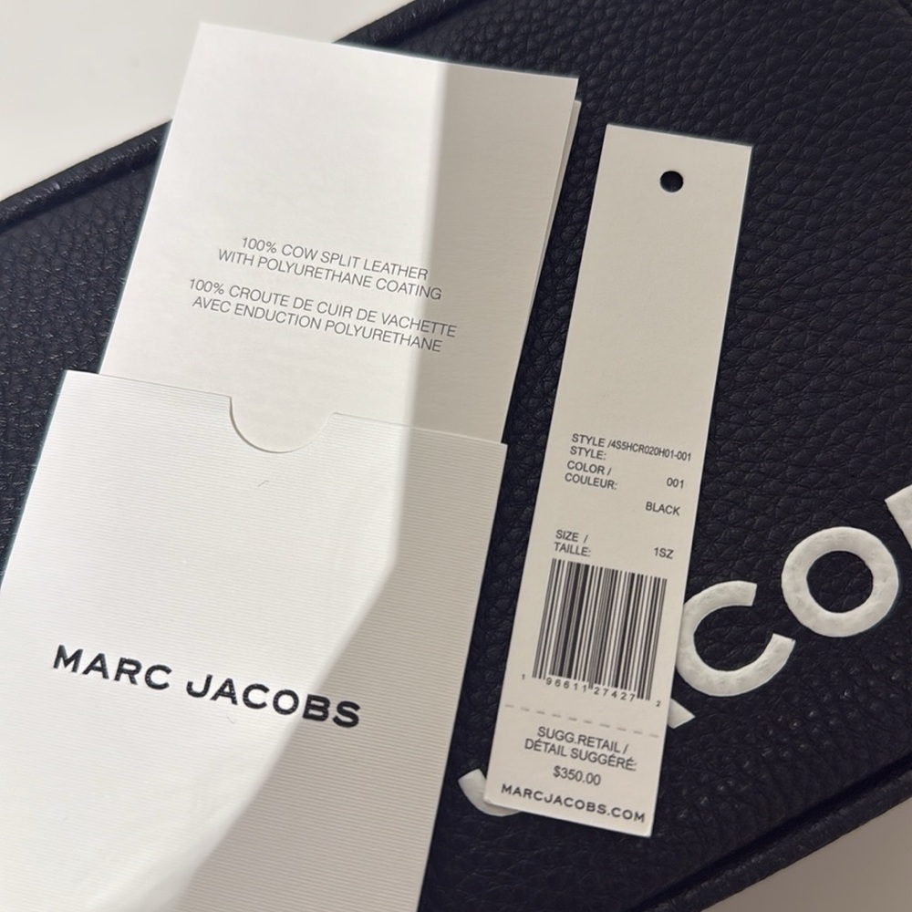 Marc Jacobs Black and White Crossbody Camera Bag - Picture 8 of 8